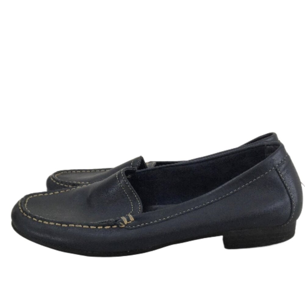 Naturalizer Black Leather Loafer 7.5